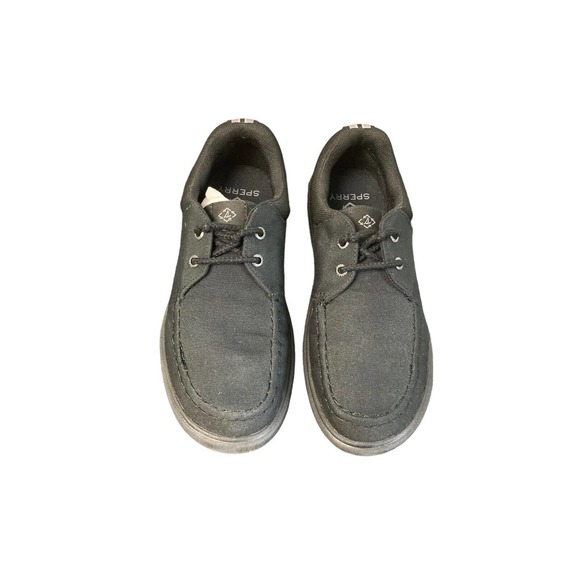 Sperry Men\'s Captain\'s Moc Seacycled Blackout Shoes Size 7 main image 4